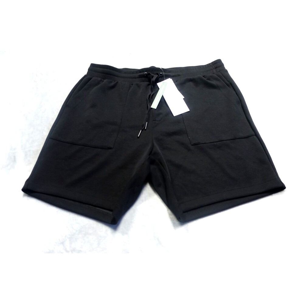 Threads 4 Thought Women's Large Black Bermuda Stretch Curvy Shorts NWT